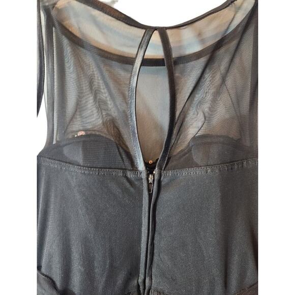 Crystal Doll size 5 black and gold prom, homecoming, cocktail party dress - Picture 6 of 12